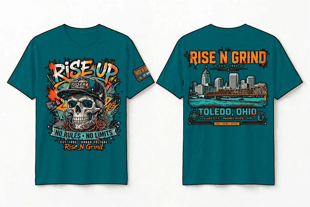 Rise N Grind shirt color variant
