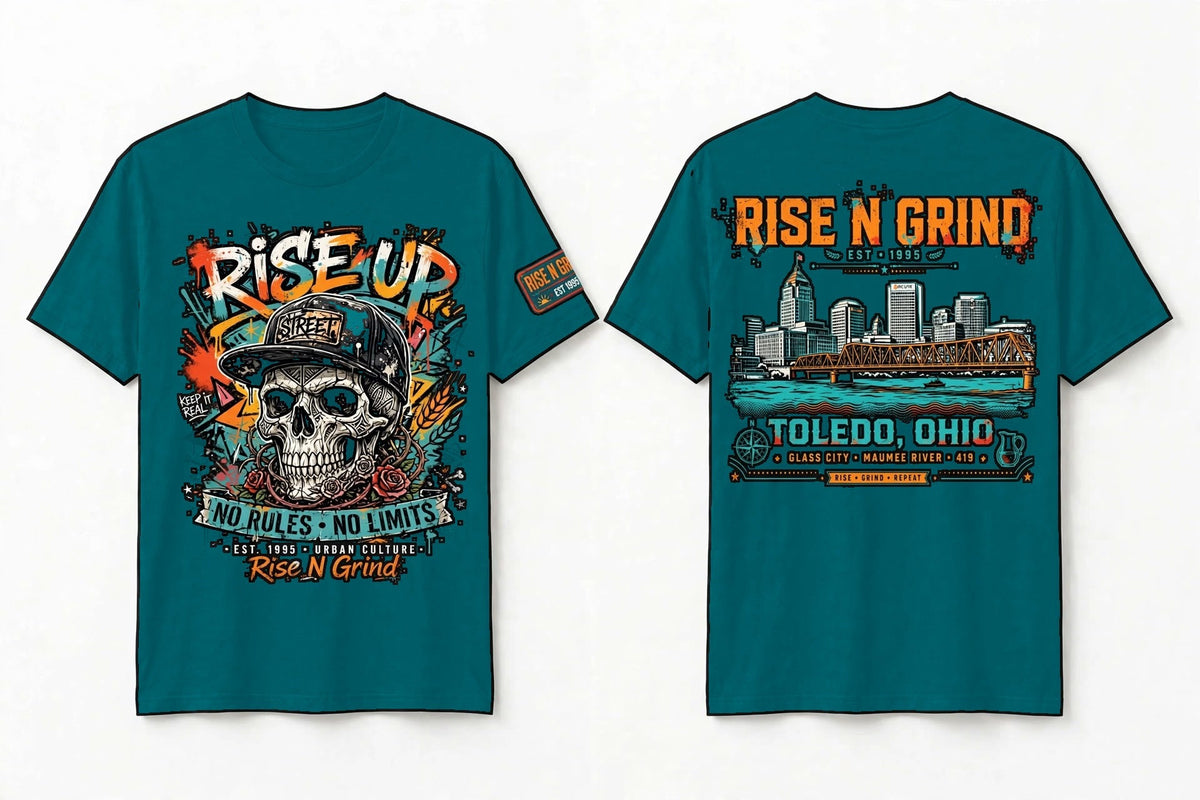 Rise N Grind shirt color variant