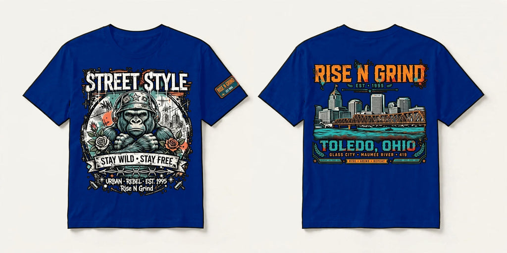 Rise N Grind shirt color variant
