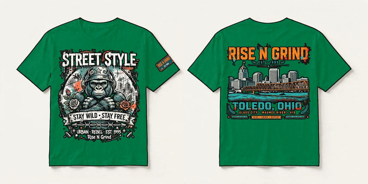 Rise N Grind shirt color variant