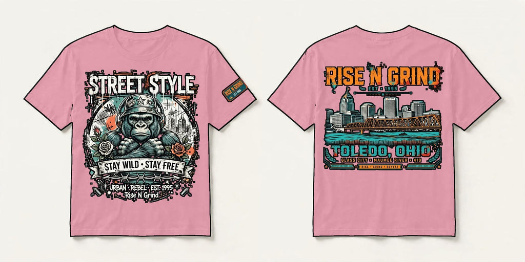 Rise N Grind shirt color variant