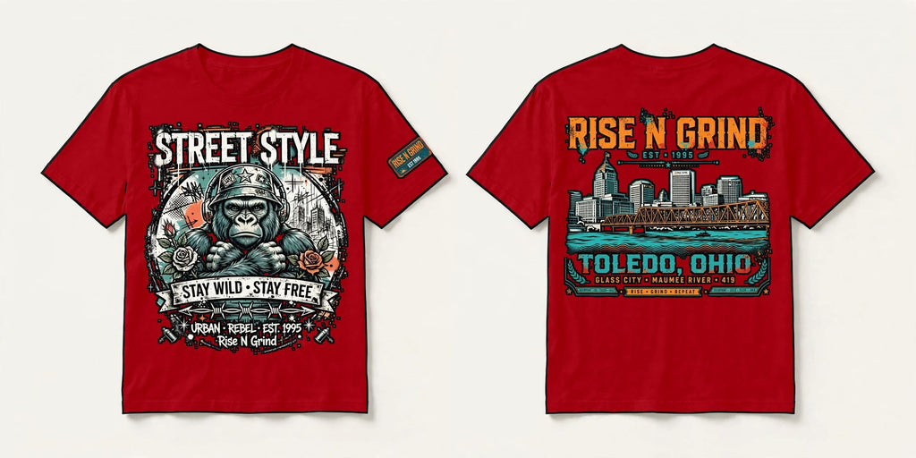 Rise N Grind shirt color variant