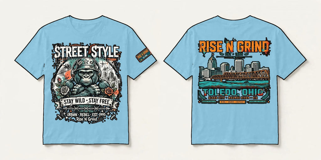 Rise N Grind shirt color variant