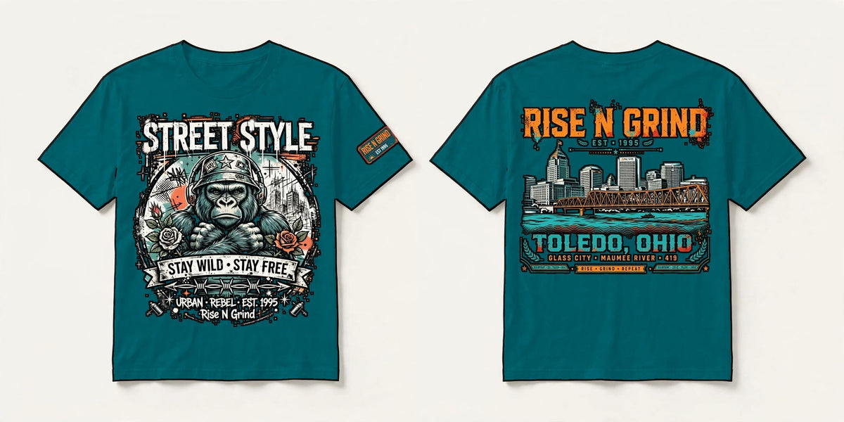 Rise N Grind shirt color variant