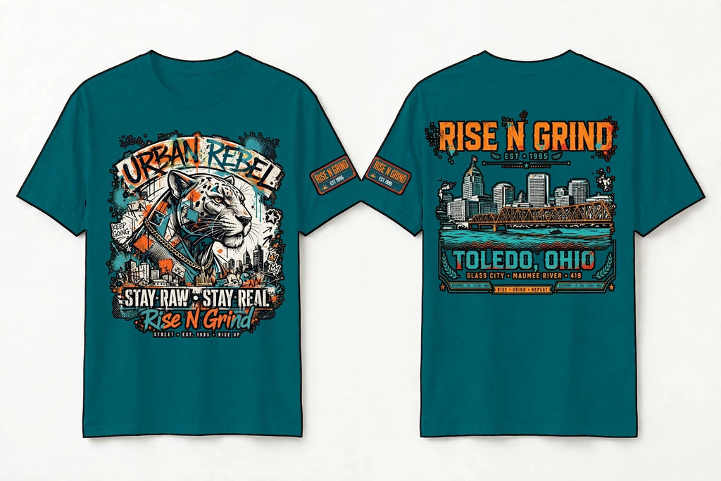 Rise N Grind shirt color variant