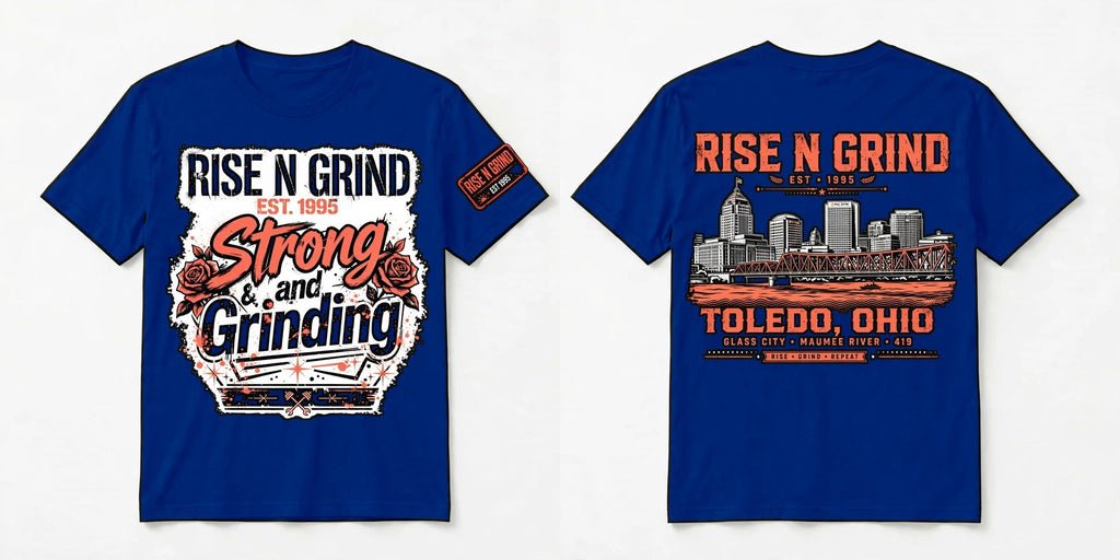 Rise N Grind shirt color variant