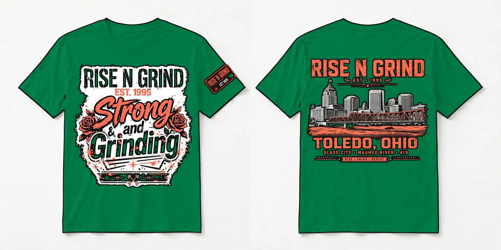 Rise N Grind shirt color variant