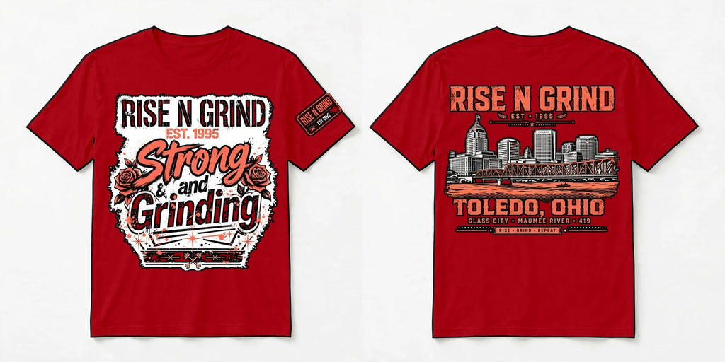 Rise N Grind shirt color variant