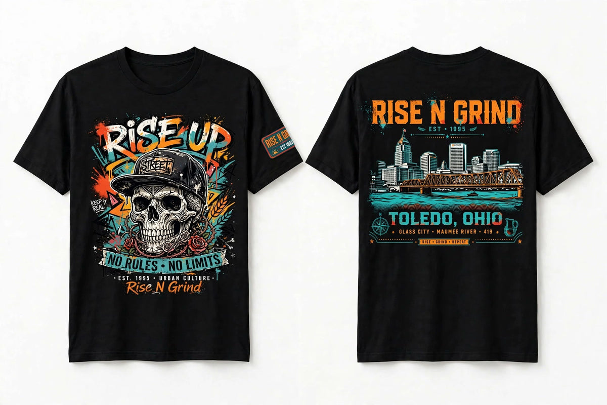Rise N Grind - Original Street Art 1