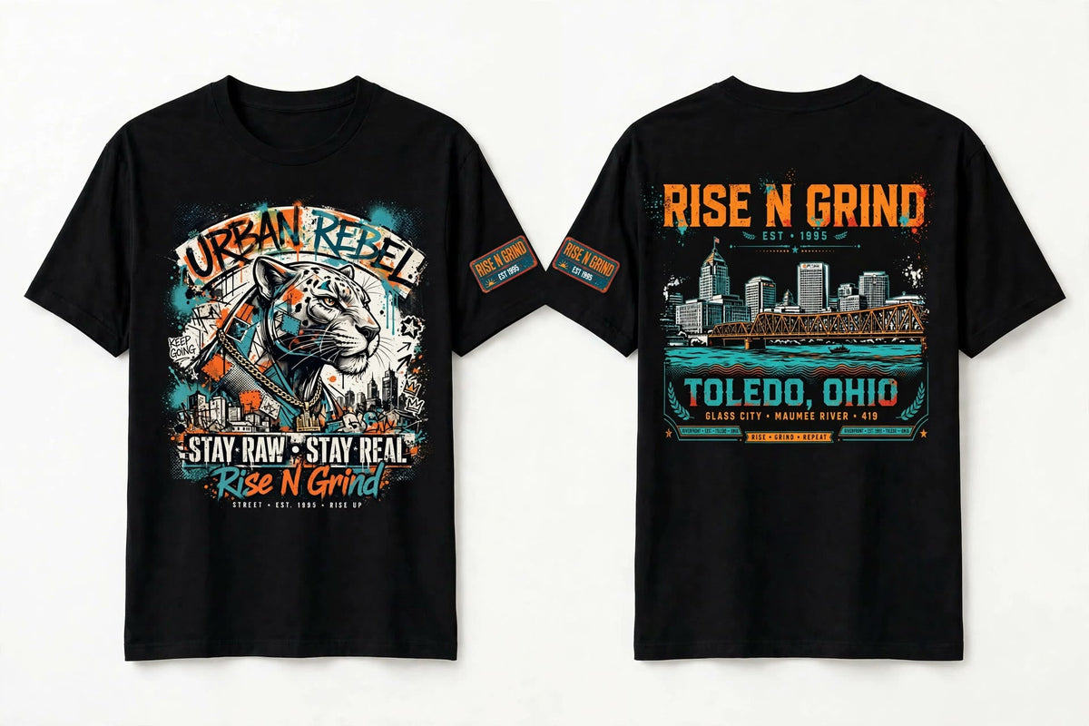 Rise N Grind - Original Street Art 3